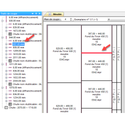 logiciel d'optimisation de découpe pour panneaux et matériaux en barres